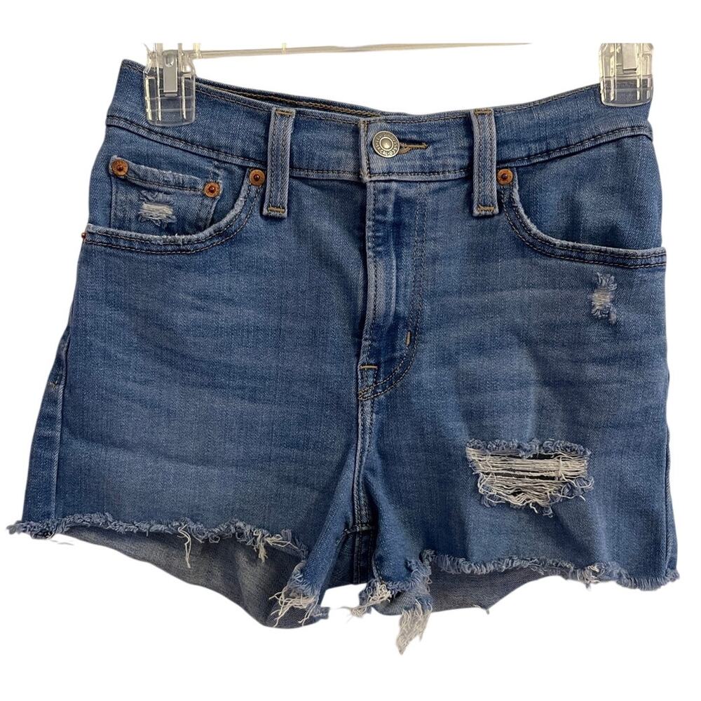 Levi's High Rise Shorts - Size 25